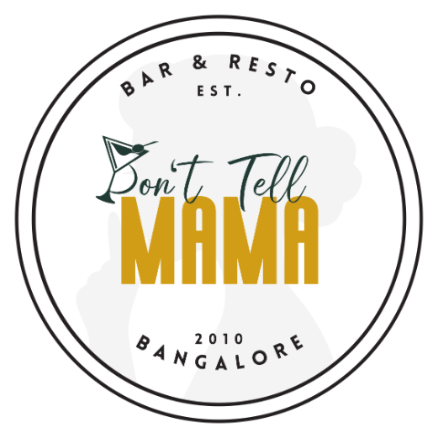 Don't Tell Mama circular badge